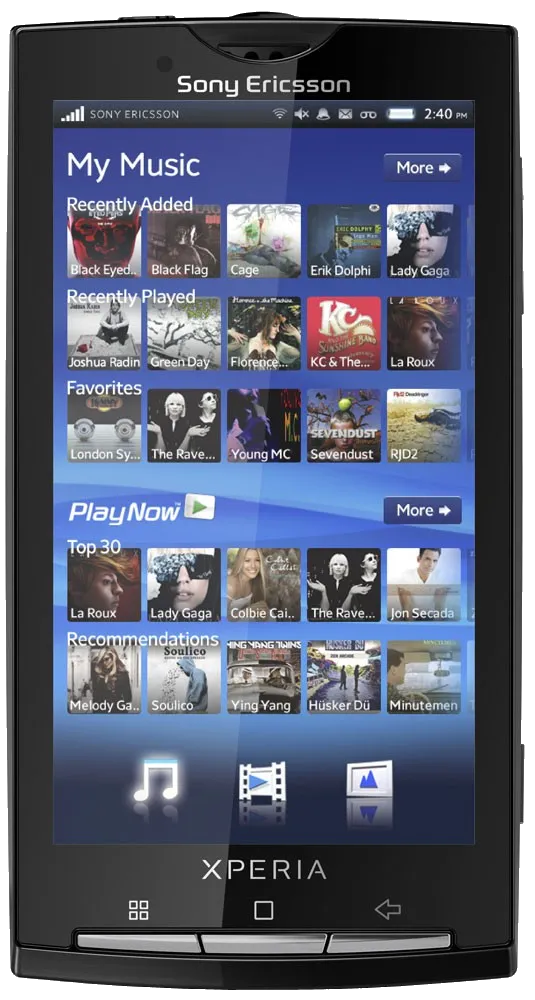 телефон Sony Ericsson Xperia X10